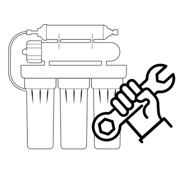 Монтаж систем фильтрации воды