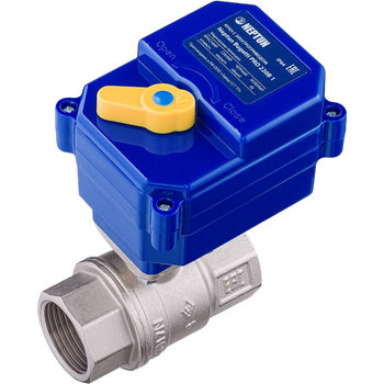 Шаровые краны с электроприводом